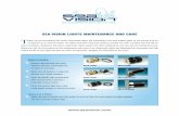 SEA VISION LIGHTS MAINTENANCE AND CARE