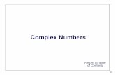 Complex Numbers - About