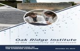 Oak Ridge Institute - Research
