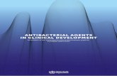 ANTIBACTERIAL AGENTS IN CLINICAL DEVELOPMENT