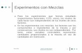 Experimentos con Mezclas - Recinto Universitario de Mayagüez