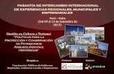PASANTÍA DE INTERCAMBIO INTERNACIONAL DE EXPERIENCIAS ...