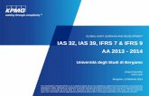 GLOBAL AUDIT LEARNING AND DEVELOPMENT IAS 32, IAS 39, …