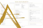 ASIA ASIA BRUNCH