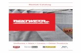 Rental Catalog - Rentwear Inc.