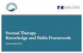 Stomal Therapy Knowledge and Skills Framework