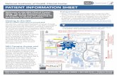 PATIENT INFORMATION SHEET - NIH Clinical Center
