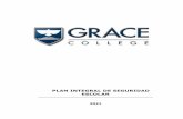 PLAN INTEGRAL DE SEGURIDAD ESCOLAR - Grace College