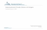 International Trade: Rules of Origin - FAS