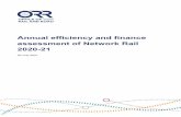 Annual efficiency and finance assessment of Network Rail ...