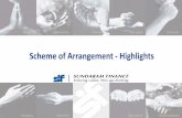 Scheme of Arrangement - Highlights - Sundaram Finance