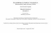 World History Grade 9 - Bloomfield Public Schools