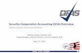 Security Cooperation Accounting (SCA) Overview