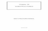 Chapter 18 SUBSTRUCTURES