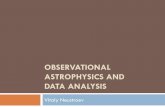 OBSERVATIONAL ASTROPHYSICS AND DATA ANALYSIS