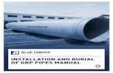 INSTALLATION AND BURIAL OF GRP PIPES MANUAL