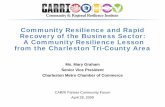 Community Resilience and Rapid Recovery of the Business ...