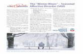 The “Winter Blues” – Seasonal Affective Disorder (SAD)