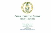 2021-2022 Curriculum Guide