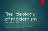 The Ideology of modernism - shcollege.ac.in