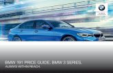 BMW 191 PRICE GUIDE. BMW 3 SERIES.