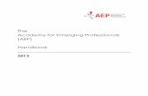 The Academy for Emerging Professionals (AEP) Handbook