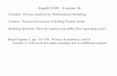 Concept: Process Analysis by Mathematical Modeling Context ...