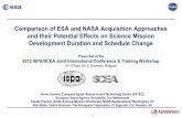Comparison of ESA and NASA Acquisition Approaches and ...
