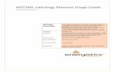 WITSML Lithology Object Usage Guide - Energistics