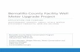 Bernalillo County Facility Well Meter Upgrade Project