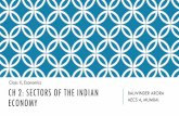 CH 2: SECTORS OF THE INDIAN ECONOMY
