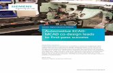 Siemens Digital Industries Software Automotive ECAD- MCAD ...