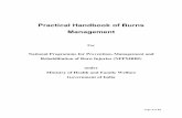 Practical Handbook of Burns Management - DGHS