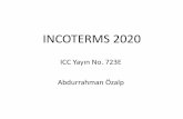 INCOTERMS 2020 - OAİB