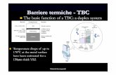 Barriere termiche - TBC