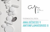 FARMACOLOGÍA ANALGÉSICOS Y ANTIINFLAMATORIOS II