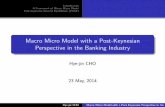 Macro Micro Model with a Post-Keynesian Perspective in the ...