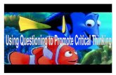 Using Questions to Promote Critical Thinking - SESE