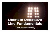 Ultimate Defensive Line Fundamentals