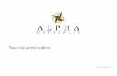 Manipulacija financijskim izvještajima - Alpha Capitalis ...