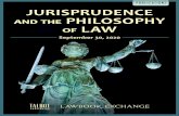 JURISPRUDENCE and the PHILOSOPHY of LAW