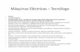 Máquinas Eléctricas –Tecnólogo