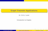 Graph Theoretic Applications