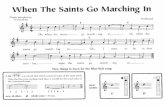 When The Saints Go Marching In 5 beats introduction on ...