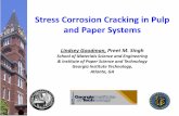 Stress Corrosion Cracking in Pulp and Paper Systems