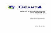 Geant4 Installation Guide Documentation