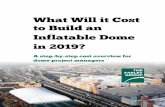 What Will it Cost to Build an Inflatable Dome in 2019?