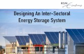Designing An Inter-Sectoral Energy Storage System