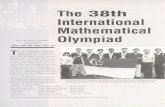 The 38th International Mathematical Olympiad