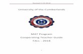 Cooperating Teacher Guide - University of the Cumberlands